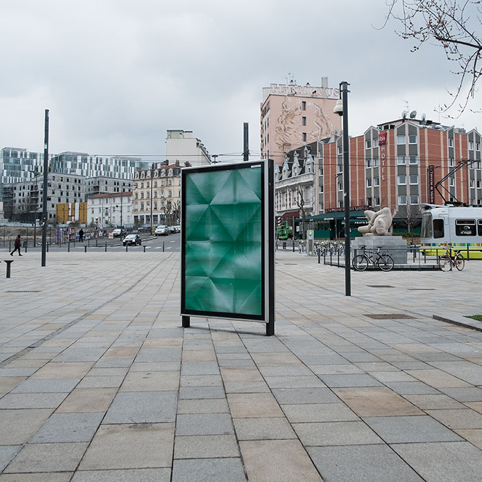 Metrobus - Floating poster - Les Graphiquants